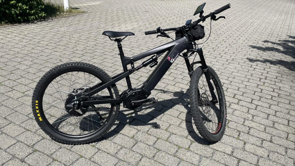 Musterbike mit seriennahem Generator